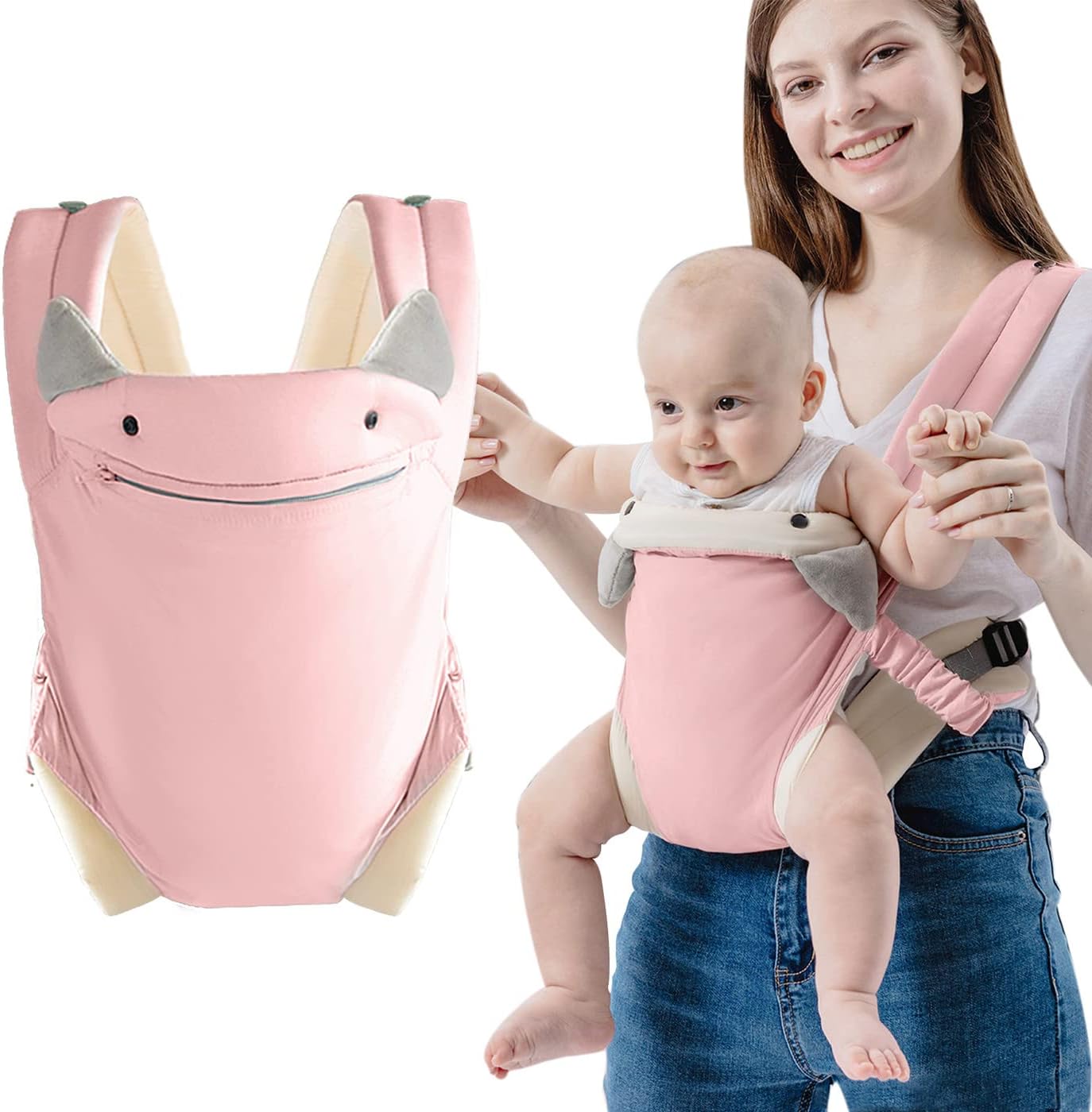 In the cheap pocket baby carrier