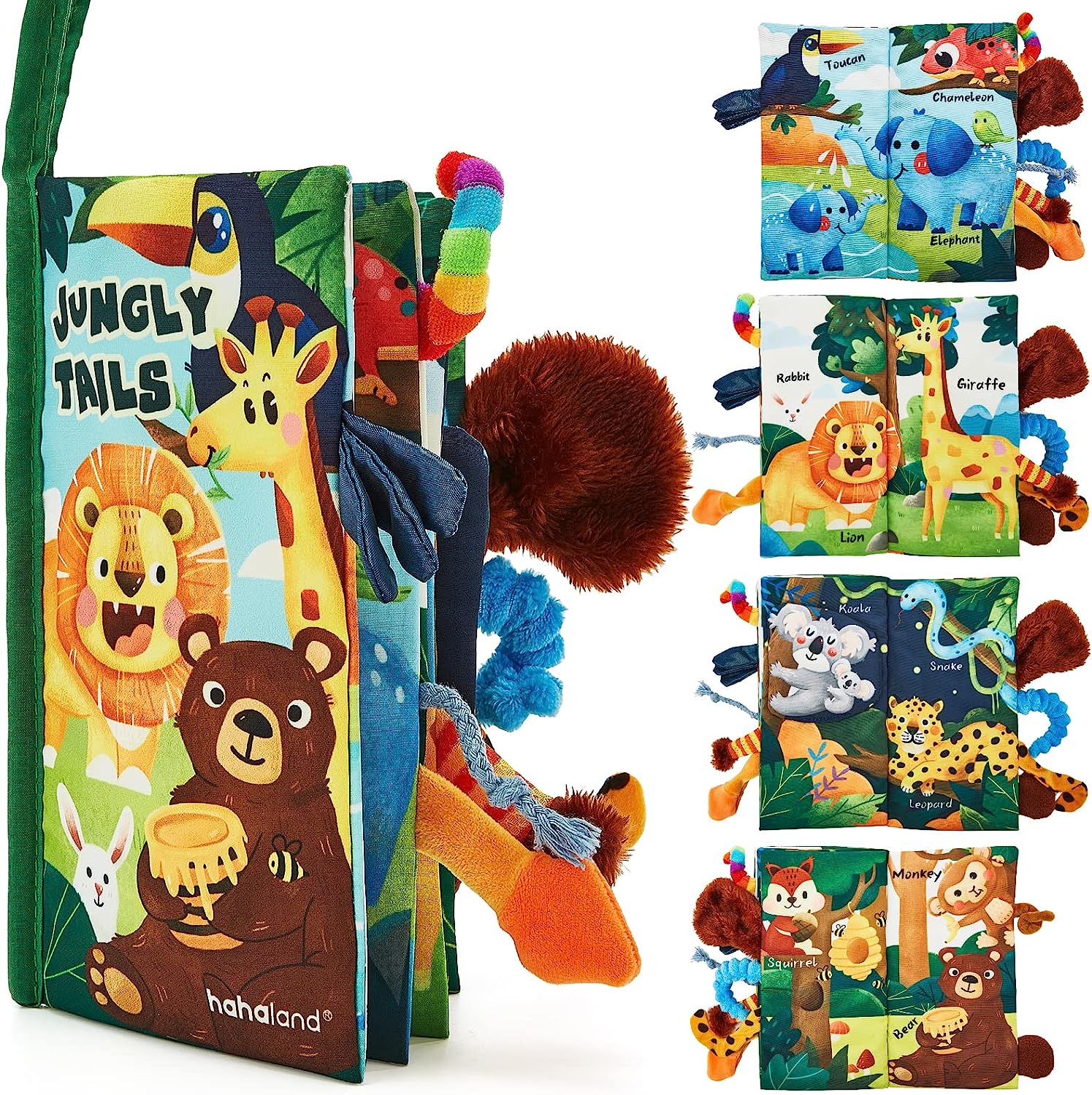 Jungle Tails Soft Books