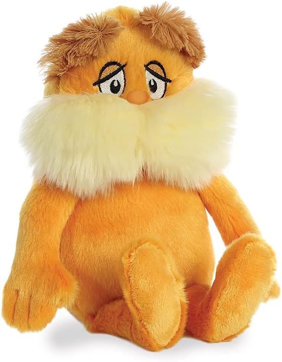 Dr Suess The Lorax Soft Toy, 7.5"