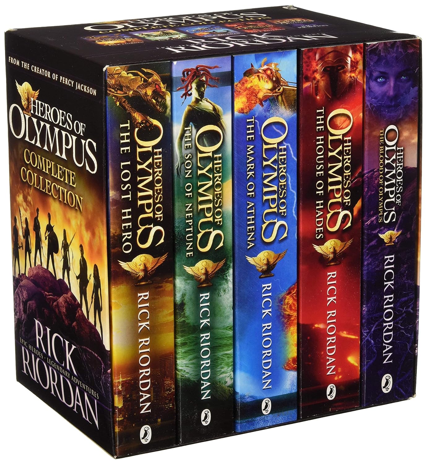 The Heroes of Olympus Hardcover Boxed Set