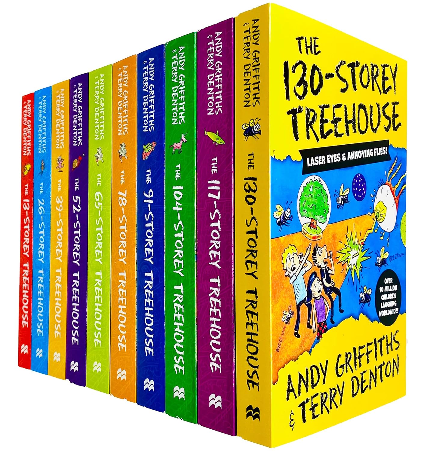 The Treehouse Storey Books 1 - 10 Collection Set