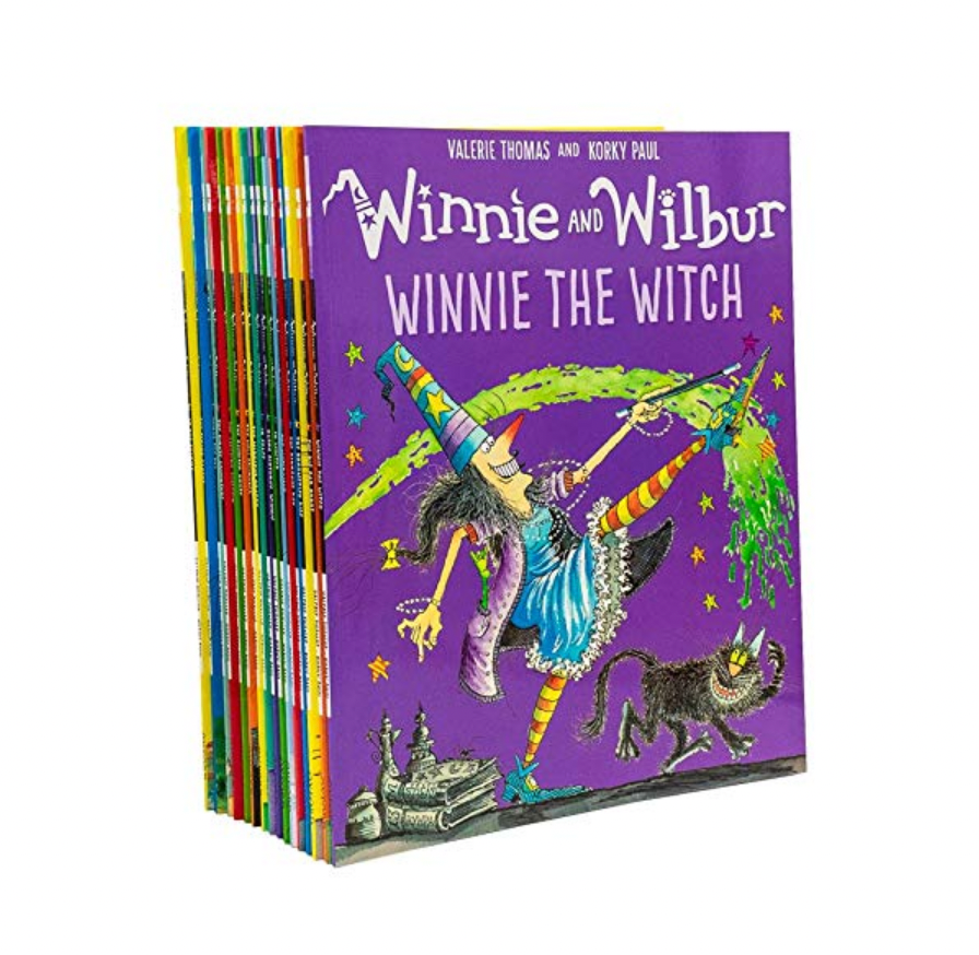 Winnie and Wilbur Series 16 Books Bag Collection Set