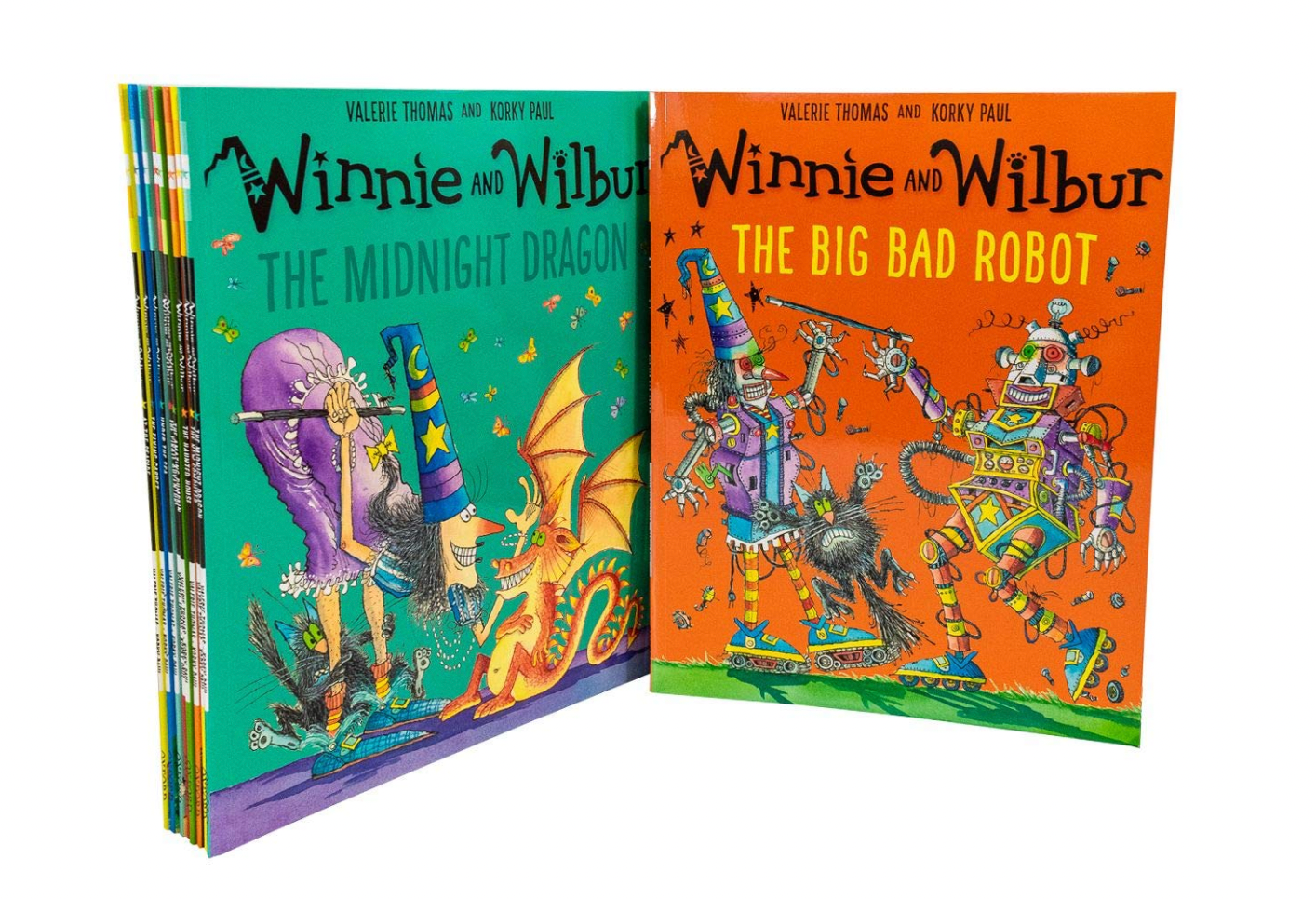 Winnie and Wilbur Series 16 Books Bag Collection Set