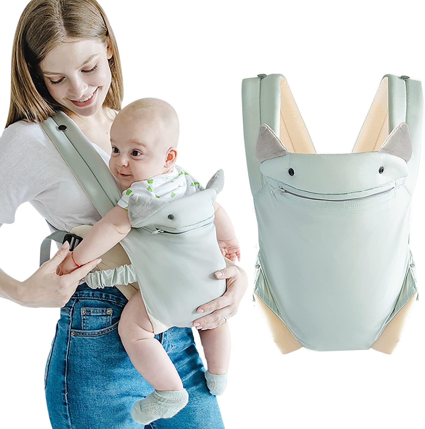 What is ergonomic baby clearance carrier