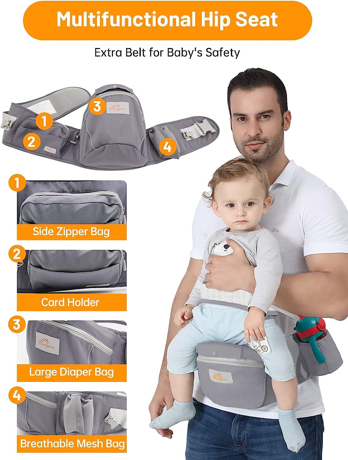 Baby safe outlet hipseat