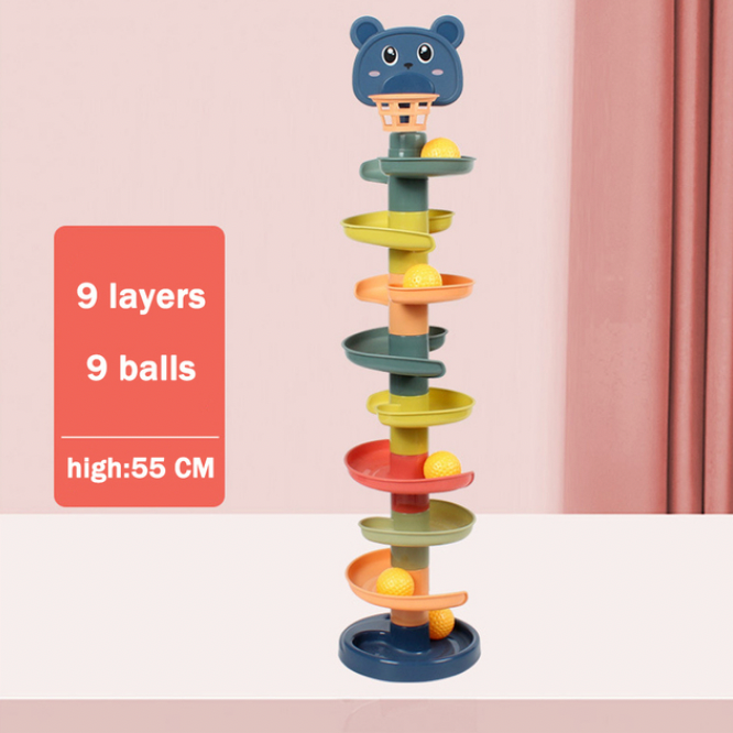 Rolling Ball Pile Tower